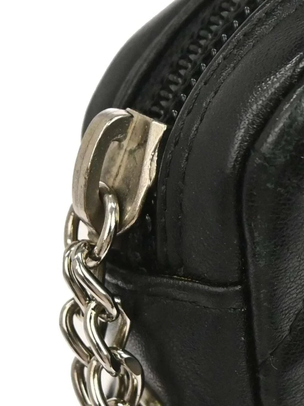 Chanel Black Calfskin Cambon Ligne Shoulder Bag 188724